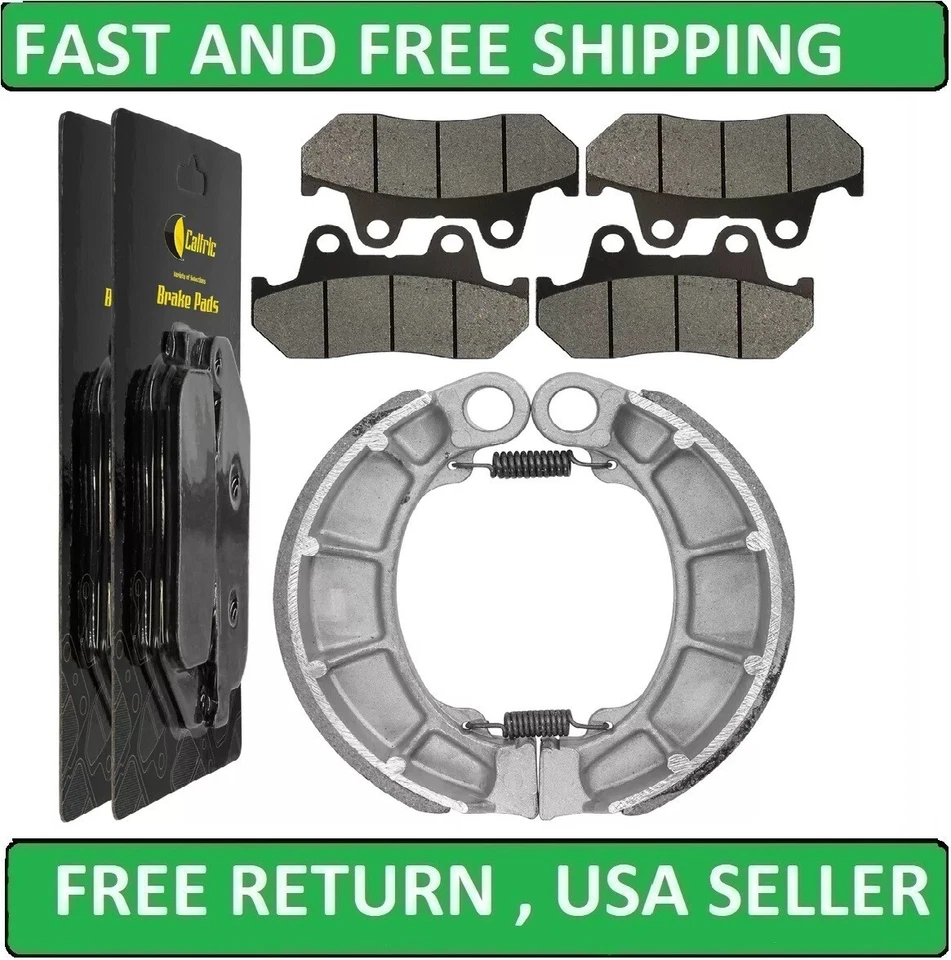 Pastillas de freno delanteras y zapatas traseras para Honda Gl500 Gl500I Silver Wing 500 1981 1982 Foto 1 de 4