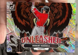 2023 Panini Donruss - Unleashed Rapture #U17 Robert Hassell (RC)