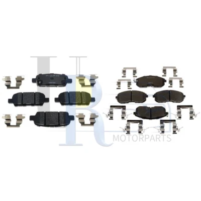 2pcs Front Rear Disc Brake Pad Set Raybestos Brakes Fits Nissan Sentra 2007-2012 - Image 1 of 4