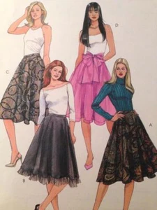 McCalls Sewing Pattern 4971 Ladies Misses Lined Skirts Size 6-12 Uncut - Bild 1 von 3