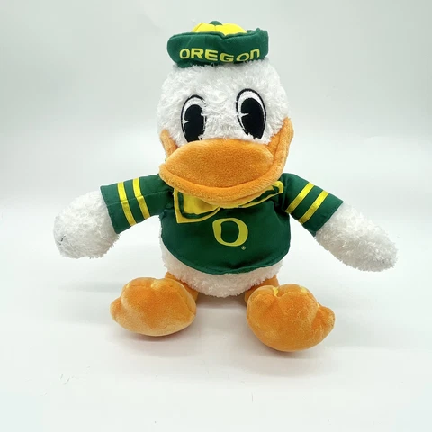 RARE University of Oregon Ducks 11” Gund Plush Mascot Stuffed Puddles Toy Cover