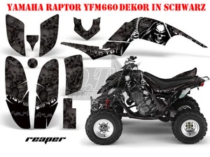 KIT GRÁFICO AMR RACING DECOR ATV YAMAHA RAPTOR YFM 660 REAPER LAGERWARE - Imagen 1 de 2