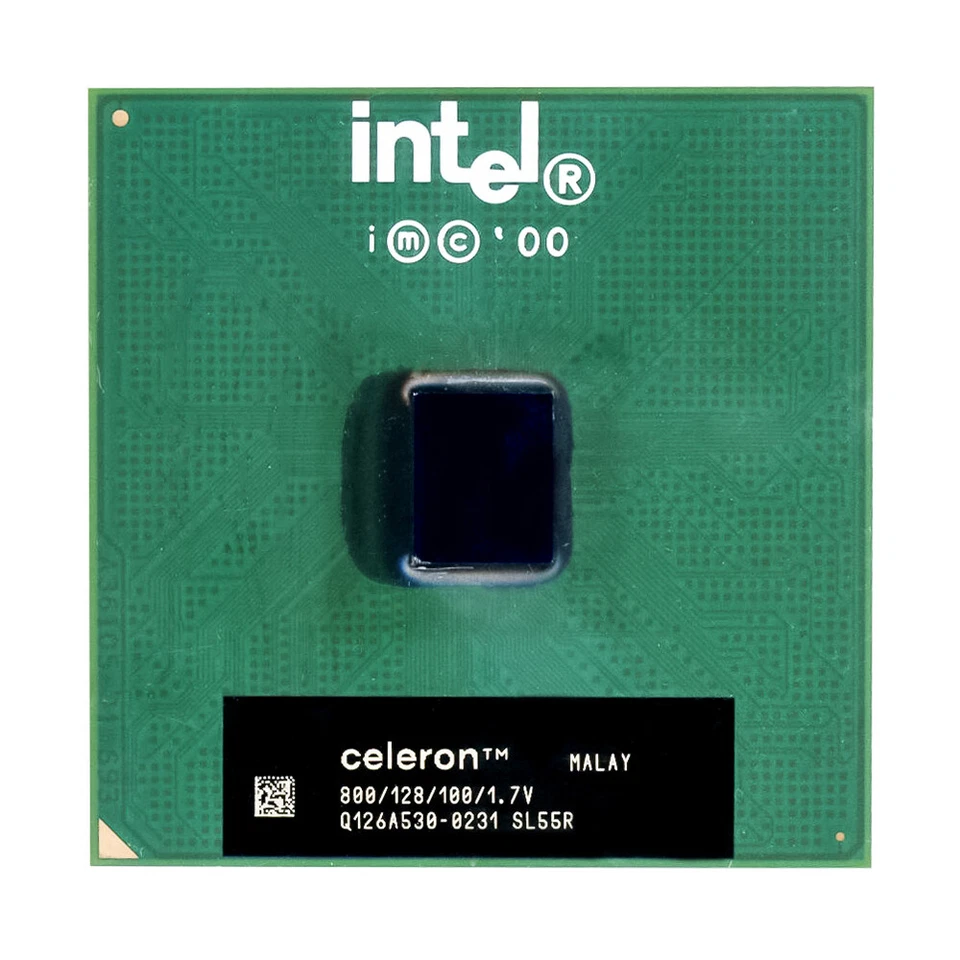 Intel Celeron 800MHz S.370 SL55R - Image 1 of 2