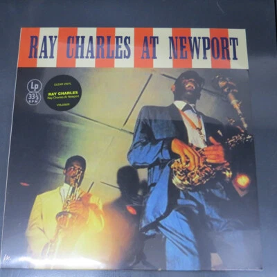 RAY CHARLES-Ray Charles At Newport (Clear Vinyl)-Vinyl LP-Brand New/Still sea... - Image 1 of 2