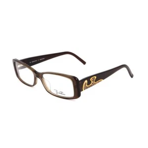 Gafas de plástico con marco óptico marrón avellana Emilio Pucci EP264820752 para mujer - Imagen 1 de 3