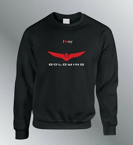 Sweatshirt Goldwing Gl 2018 Motorrad Sweatshirt Pullover - Picture 1 of 4