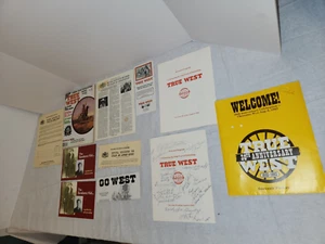 True West 30th Anniversary Souvenir Packet 1983, Cheyenne, signed Souvenir Prog+ - Bild 1 von 24