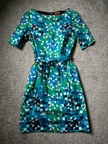 Abito verde Tory Burch blu 4