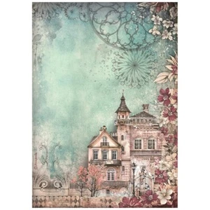 Stamperia A4 RICE PAPER - MASTER OF MAGIC - HOUSE - Decoupage - Picture 1 of 1