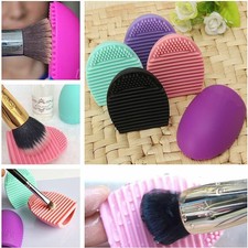 Make Up Brush Cleaner Makeup Cleaning Mat Dryer Silicone Washing Foundation UK