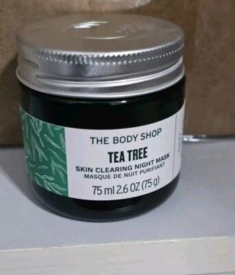 The Body Shop Tea Tree Skin Clearing Night Treatment 75ml 🔥🔥 BRAND NEW. - Image 1 of 2