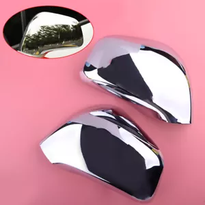 Chrome Rearview Side Mirror Cover Trim Cap fit for Opel Vauxhall Mokka X 2012-18 - Picture 1 of 5