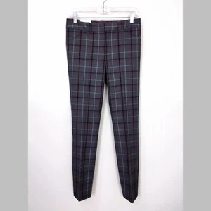 Pantaloni a quadretti Tommy Hilfiger taglia 0 skinny essenziali - Foto 1 di 11