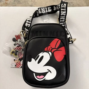 Disney Primark Minnie Mouse Adjustable Crossbody Phone Holder Purse New OC22 - Picture 1 of 3