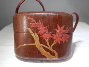 Exquisite single-case 'maple leaves' inro, EDO / MEIJI - Picture 1 of 6