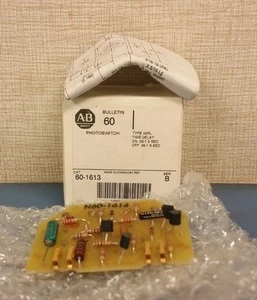 Neu im Karton Allen-Bradley 60-1613 Ser. B Photoswitch Zeitverzögerungstafel - Bild 1 von 3