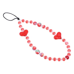 Phone Bracelet Chain Beads Phone Strap Acrylic Bead Wristband - Zdjęcie 1 z 12