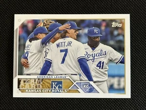 2023 Topps Series 1 Bobby Witt Jr # 7 Kansas City Royals MLB Team Card # 134 - Picture 1 of 4