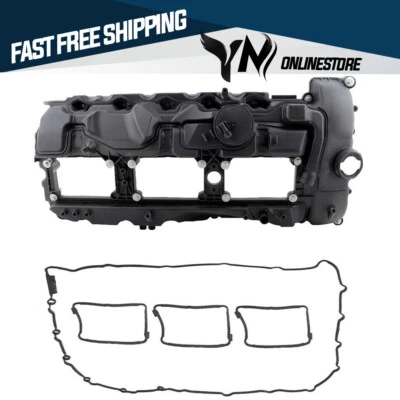 Cubierta de válvula con junta para BMW 740i 2013-2014 2012-14 BMW 640i 2011-13 BMW 135i Foto 1 de 4