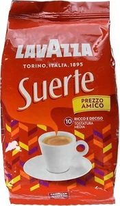 LAVAZZA Suerte Kaffeebohnen, die original italienischen Kaffeebohnen 1KG - Bild 1 von 4