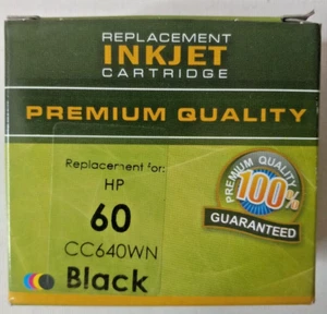 Replacement For HP 60 Black Ink Cartridge CC640WN - Picture 1 of 3