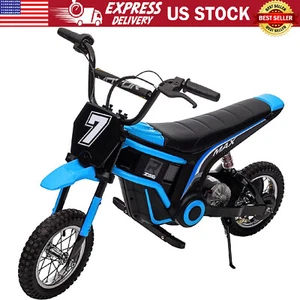 Electric Dirt Bike for Kids 24V Electric Motocross Bike Ride on Motorcycle Gift - Picture 1 of 10