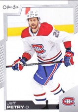20/21 OPC...JEFF PETRY...CARD # 328...CANADIENS...FREE COMBINED SHIPPING