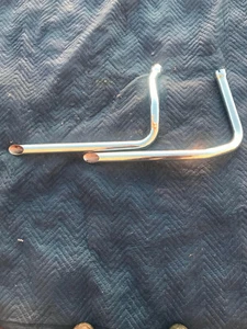 Panhead Drag Pipes  32" long  1 3/4" OD - Picture 1 of 2