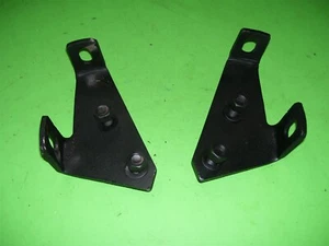 1970 Dodge D100 Sweptline truck front bumper brackets Dude back OEM - Picture 1 of 4