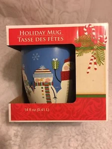 Taza de té de café de Navidad 14 Fl Oz caja de regalo microondas caja de lavavajillas segura NUEVA - Imagen 1 de 12