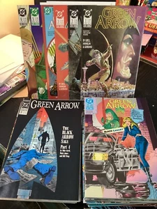 GREEN ARROW #0-137 + ANNUALS DC 1988 COMPLETE HG SET - Picture 1 of 9