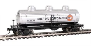 1134 Walthers 36' 3-Dome Tank Car - Ready to Run Gulf Oil #60 - Bild 1 von 1