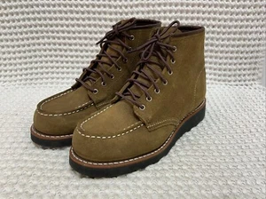 Red Wing Heritage Moc Toe Womens Boots Size 7 in Brown Mohave Leather 3605 - Picture 1 of 10
