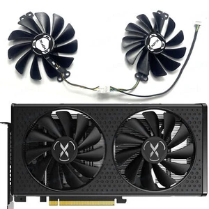 For XFX RX6600 6600XT 6650XT Graphics Card Cooling Fan Replacement Fan - Afbeelding 1 van 6