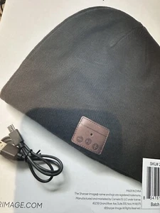 Sharper Image Smartphone Bluetooth Hat Black - BRAND NEW - Picture 1 of 4