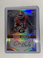 2015 Panini Draft Picks Prizm No. 184 Chris Conley Auto Red Jersey