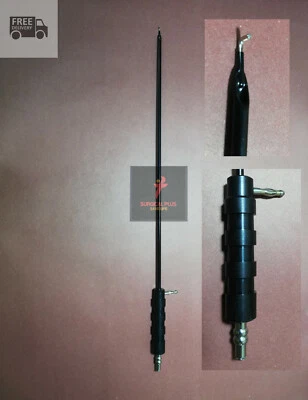 Laparoscopic Monopolar L Shape Hook Electrode with suction 4mm-36cm  - Image 1 of 3