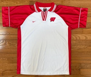 New! Nike University Of Wisconsin UW Badgers NCAA Golf Polo Shirt Youth XL (20) - Picture 1 of 5