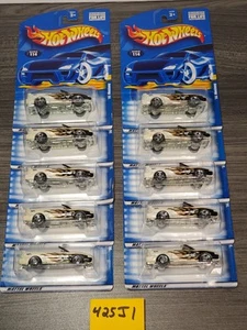Lot of 10 Hot Wheels 2001 1996 Ford Mustang Convertible White PR5 #114 1:64 - Picture 1 of 11
