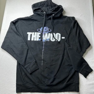 Vlone X Pop Smoke The Woo Schwarz Herren Hoodie Gr. XL - Bild 1 von 14