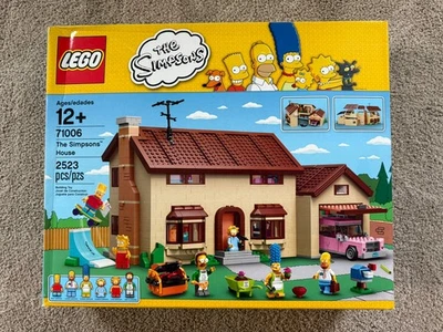 LEGO La Casa de Los Simpson (71006) *RETIRADO* NUEVO (2014) con Caja Dañada Foto 1 de 4