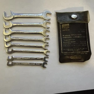 Juego de llaves de encendido desplazadas de extremo abierto Sears Craftsman 8 piezas 4306 - BONITO - EE. UU. - Imagen 1 de 4