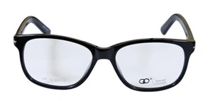 GIANNI PO VINTAGE WOMEN'S EYEGLASSES GP V5 53-16 145 Black Metal NWT DEMO LENSES - Picture 1 of 17