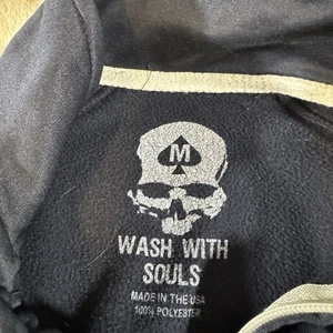 Zero Foxtrot Blue Mens Medium Full Zip Track Jacket - Picture 1 of 6