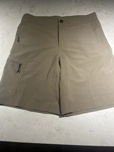 Pantalones Cortos de Pesca Magellan Carga Beige Absorbente Elastizados Frente Plano Hombres Talla Pequeña - Imagen 1 de 14