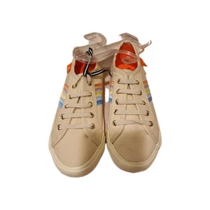 Joules Shoes Kid's Lace Up Bright Coast Pump Shoe - New - Size Junior 1 UK - Picture 1 of 4
