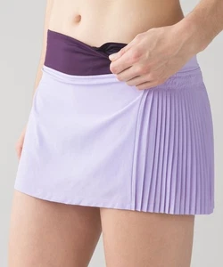 Lululemon Time To Shine Skirt 4 Lilac/Deep Zinfandel - Picture 1 of 12