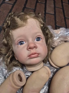 Reborn Mädchen Baby Puppe ungebaut - Bild 1 von 7