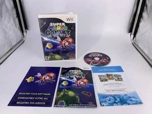 Super Mario Galaxy (Nintendo Wii, 2007) komplett mit Handbuch, CIB alle Einlagen - Bild 1 von 8