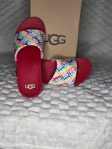 UGG SLIDES - WOMENS/KIDS SIZE 5 - RAINBOW BEACH SUMMER SLIP ON (IN BOX) - Picture 1 of 5